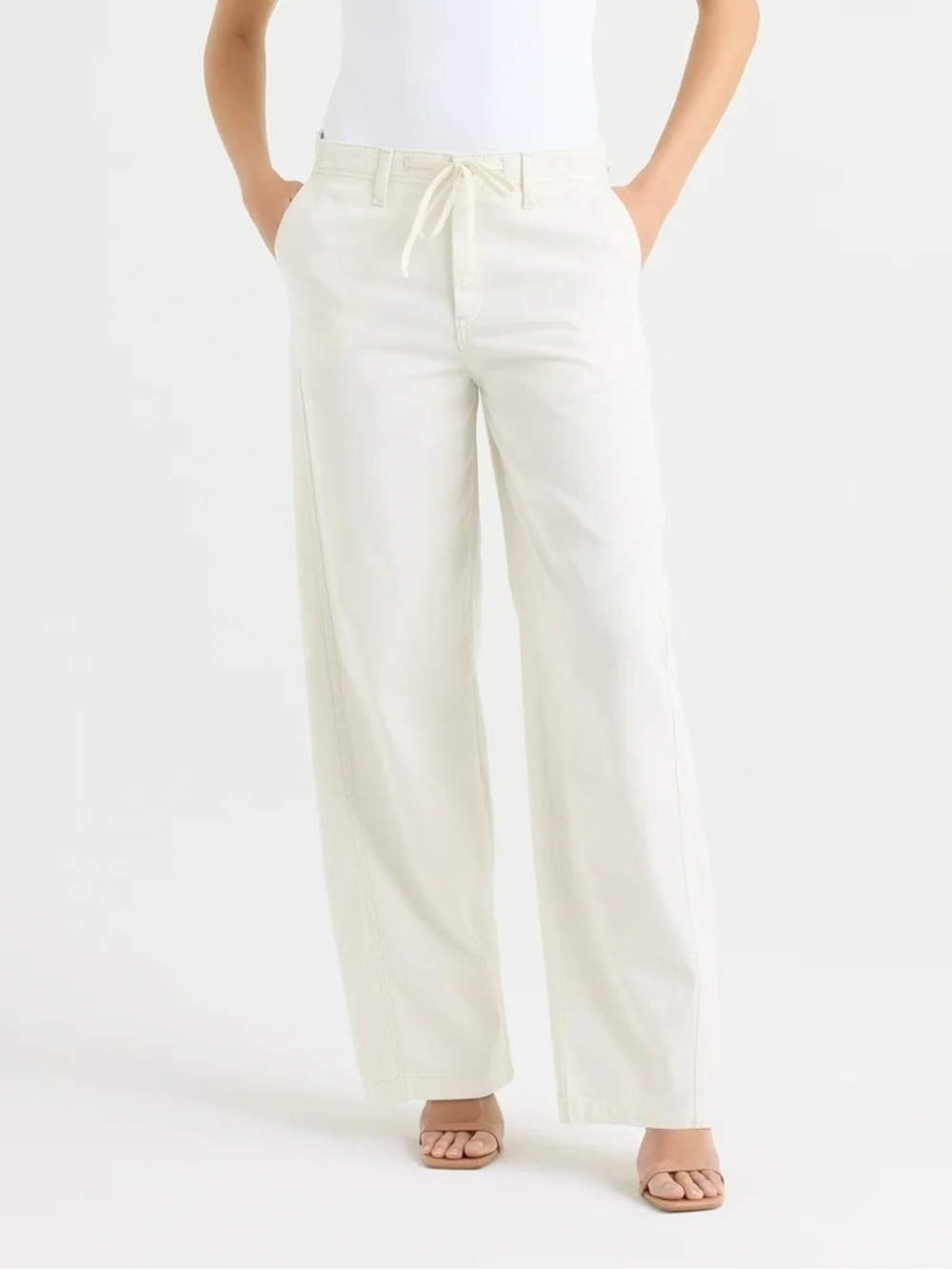Sofia Vergara Women's Diana Relaxed Loose Fit Trousers NWT